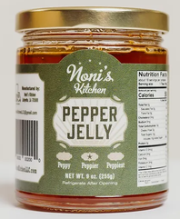 Noni's Kitchen Peppier Pepper Jelly 9oz